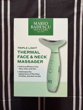 Mario Badescu Mint & Silver Triple Light Facial Massager